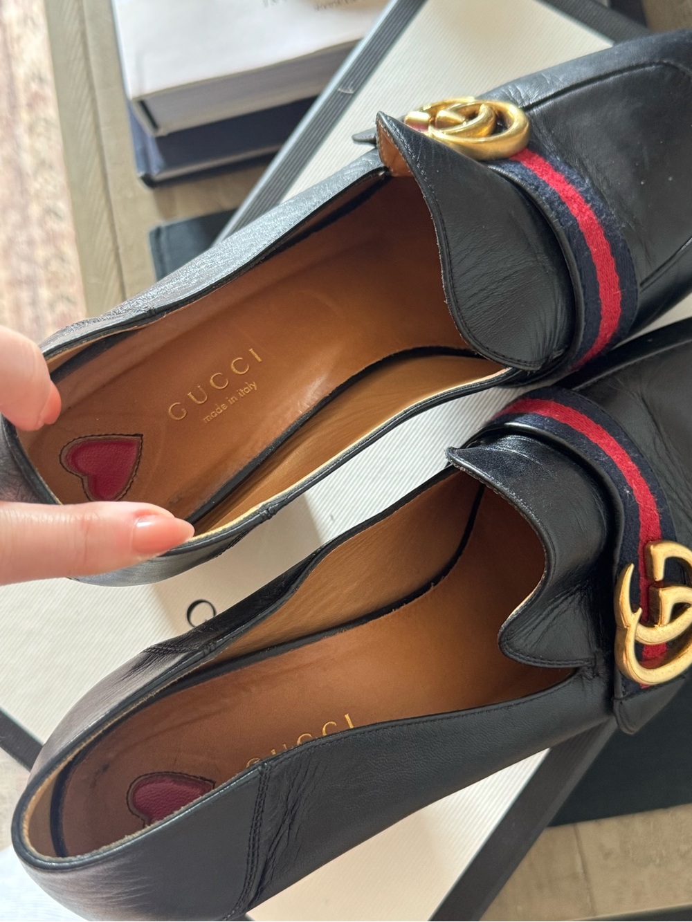 Gucci Black Leather Heels - Picture 8 of 12